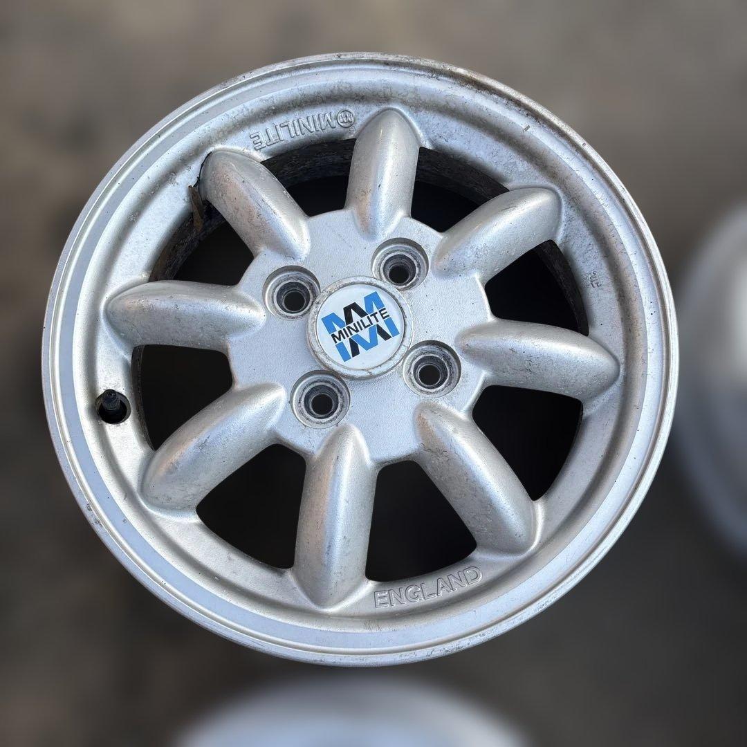 MINILITE 14インチ ホイール 中古品4本セット