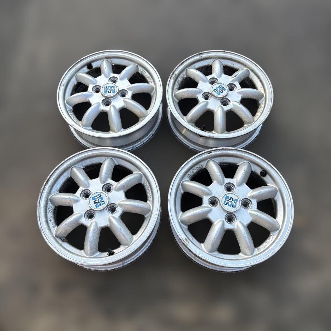 MINILITE 14インチ ホイール 中古品4本セット