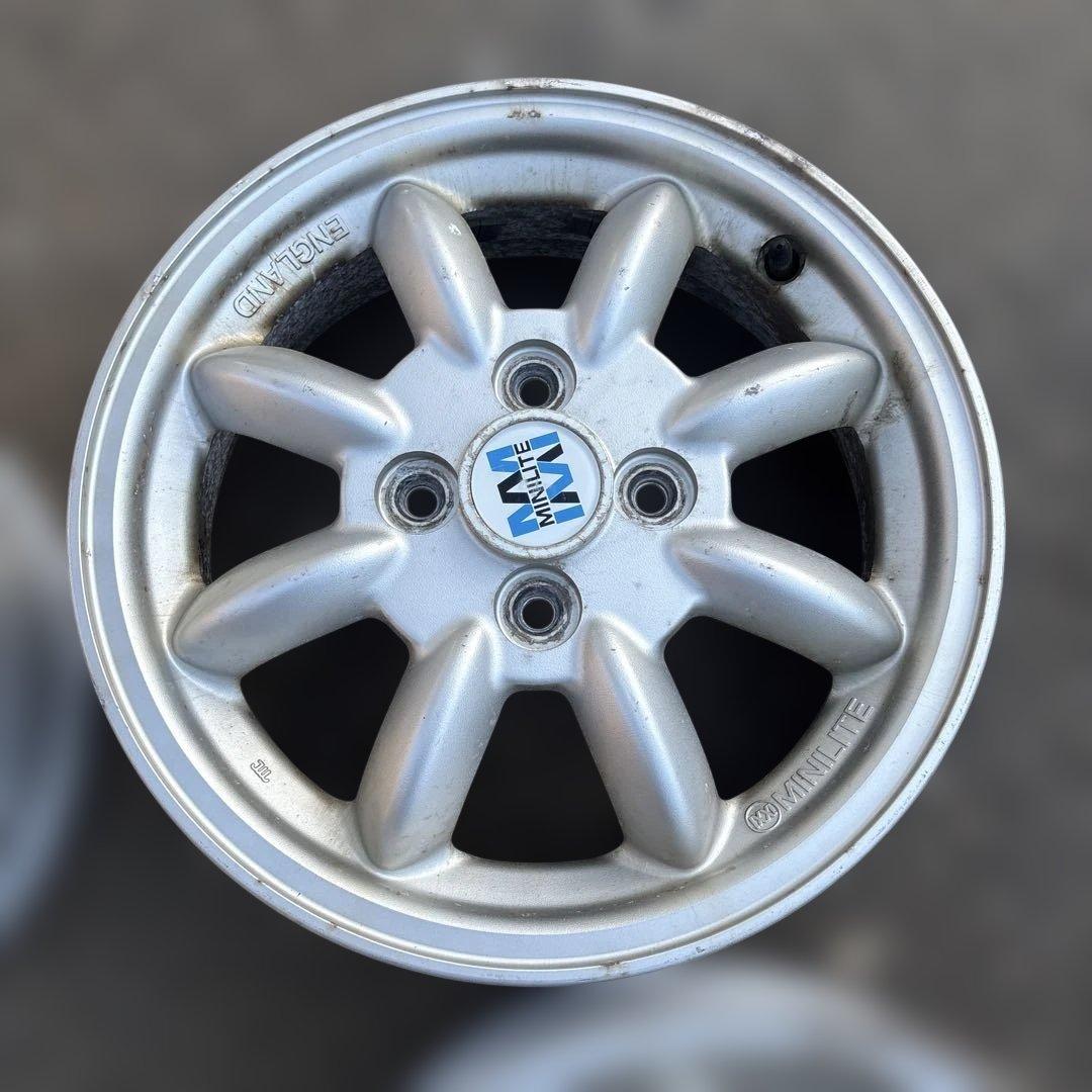 MINILITE 14インチ ホイール 中古品4本セット