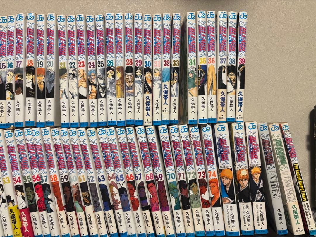 BLEACH全巻セット&アニメコミックス含む6冊