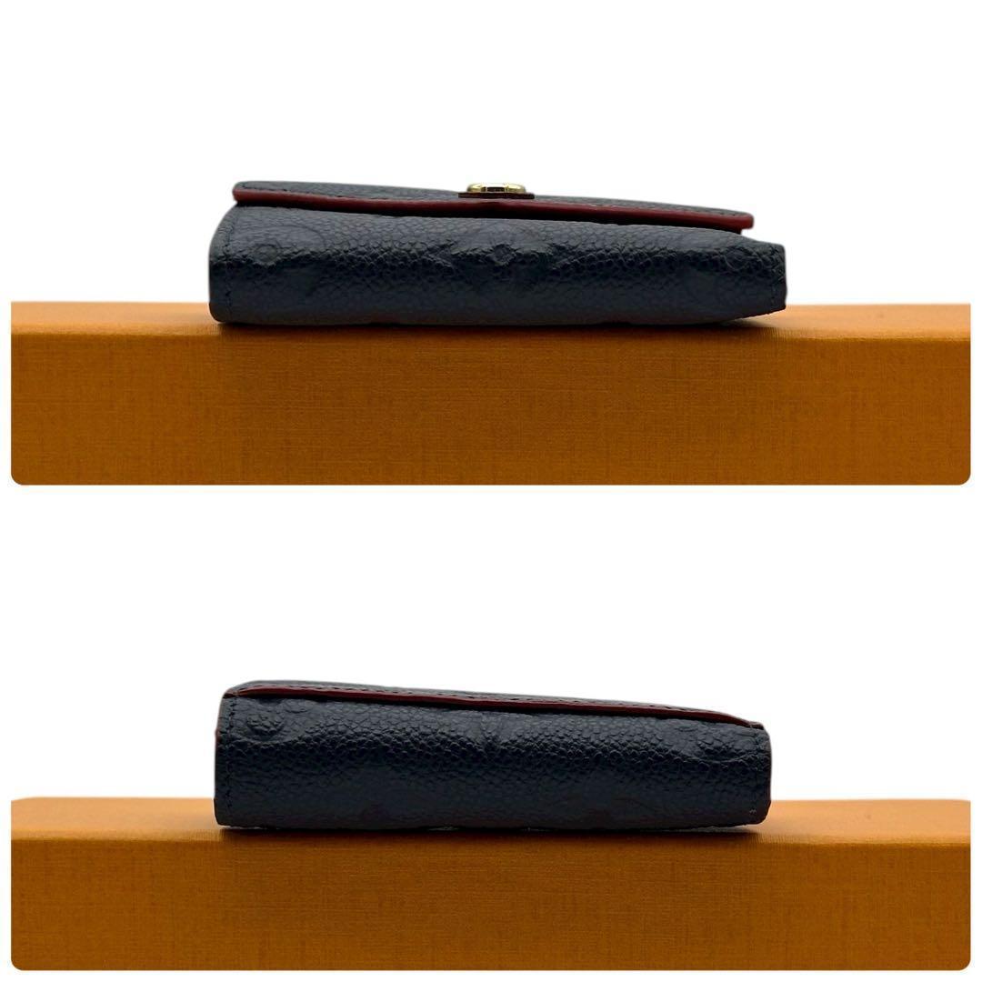 ほぼ新品未使用　アンプラント　ポルトフォイユ　ゾエ　マリーヌルージュ