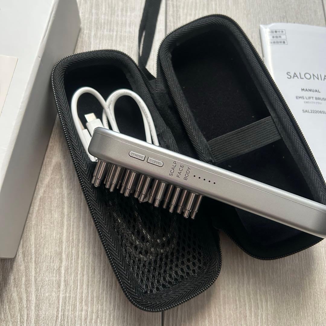 SALONIA サロニア EMS リフトブラシ 美顔器 リフトアップ