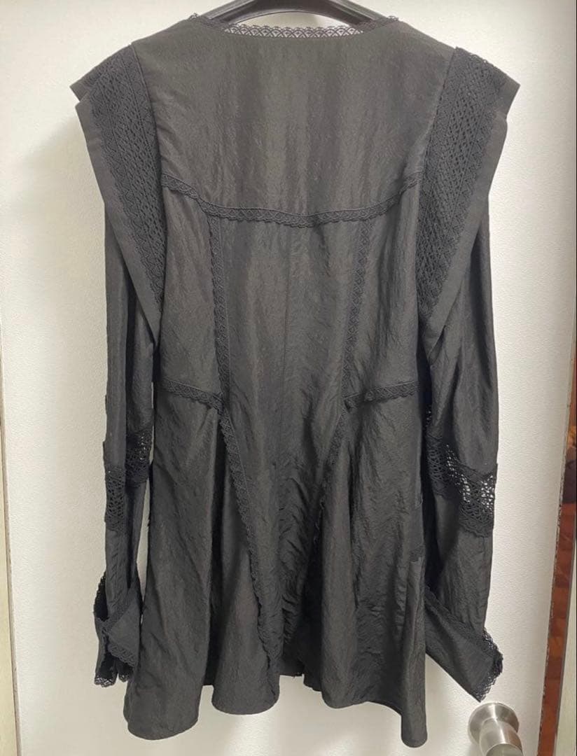 【本田翼さん着用】FETICO 25SS LACE-PANELEDJACKET