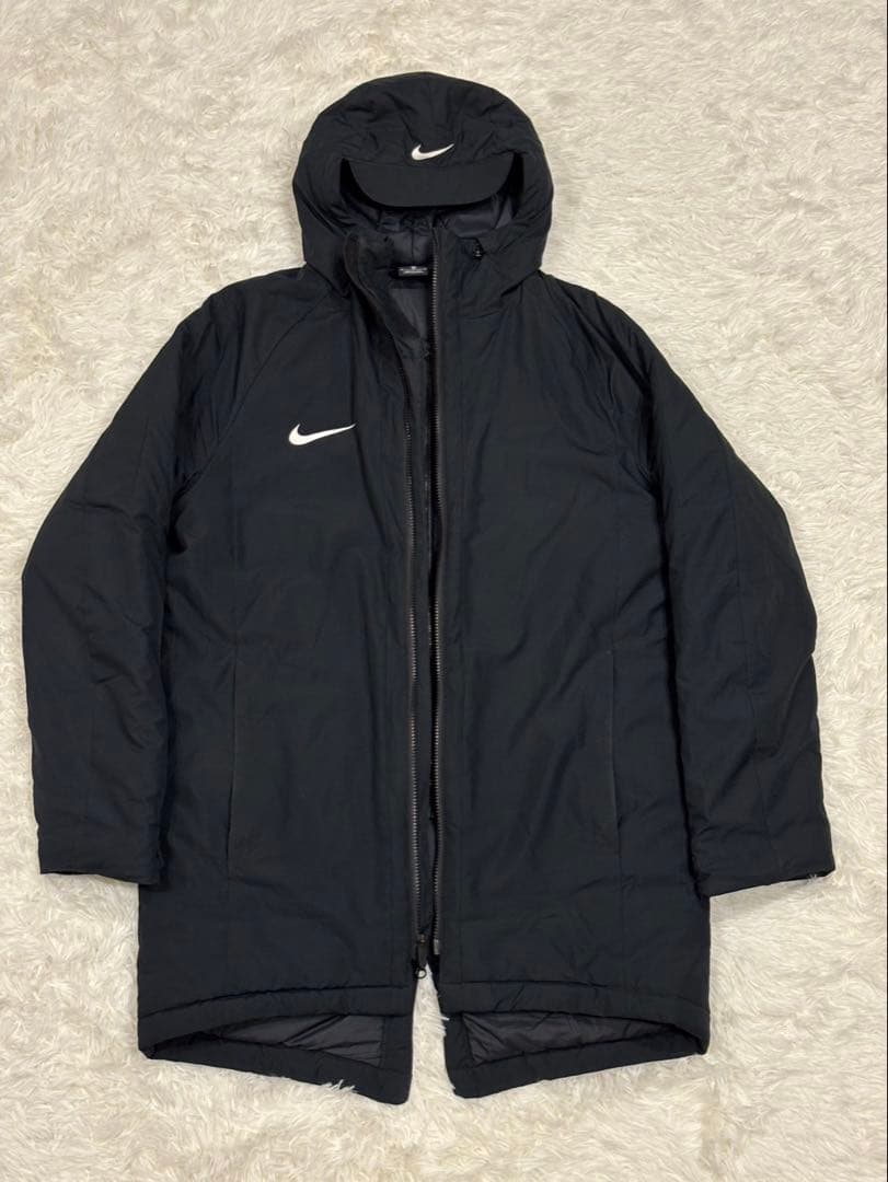 【完売品】ナイキ DRI-FIT アカデミー18 ベンチコート ブラック M