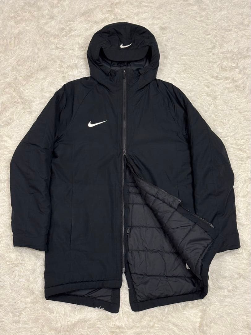 【完売品】ナイキ DRI-FIT アカデミー18 ベンチコート ブラック M