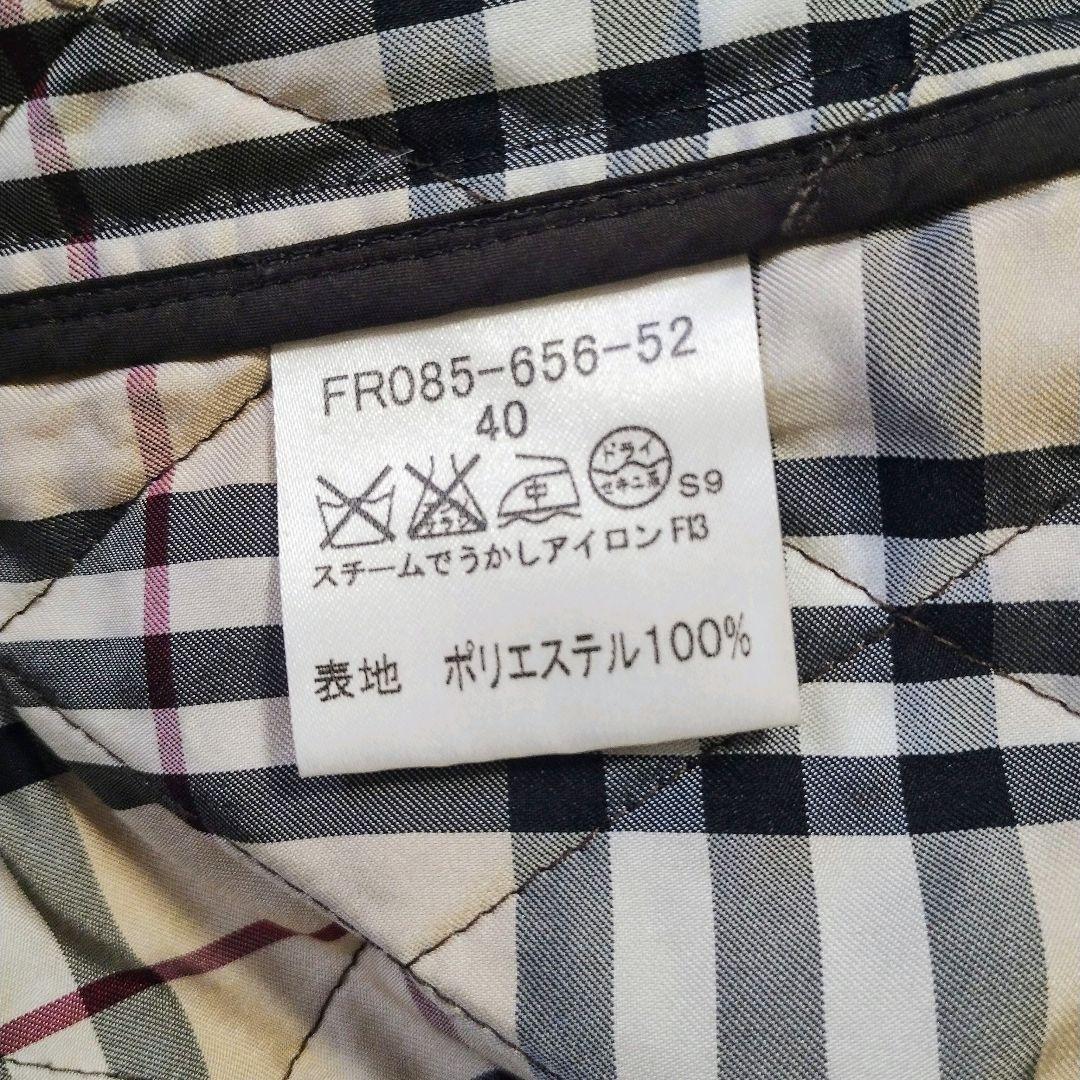 【美品】BURBERRY LONDON 中綿ベスト ノバチェック 40