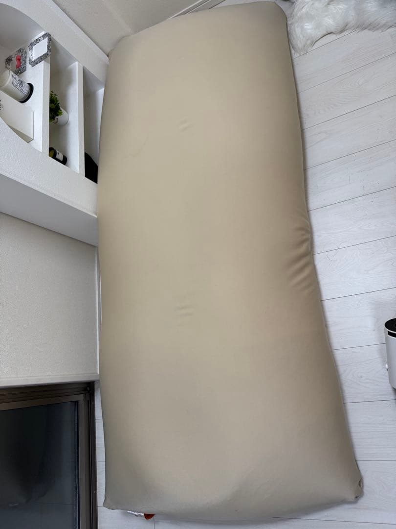 Yogibo Max ライトグレー ソファー クッション 座椅子 ソファーベッド