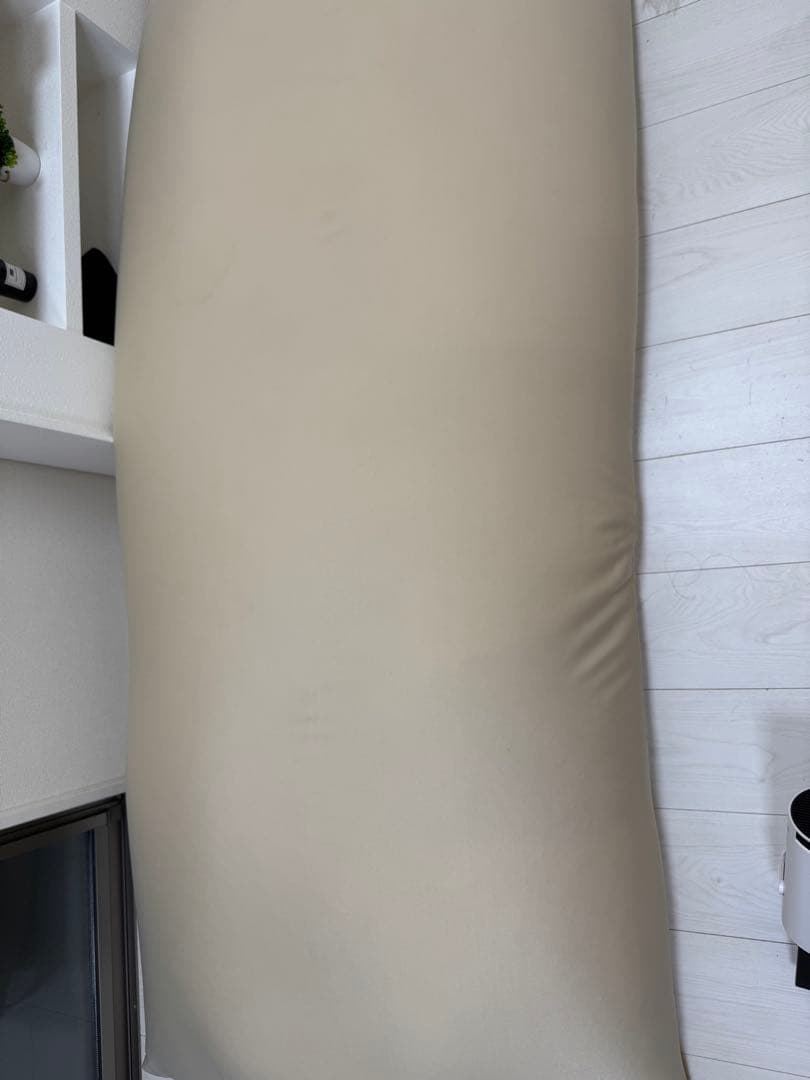 Yogibo Max ライトグレー ソファー クッション 座椅子 ソファーベッド