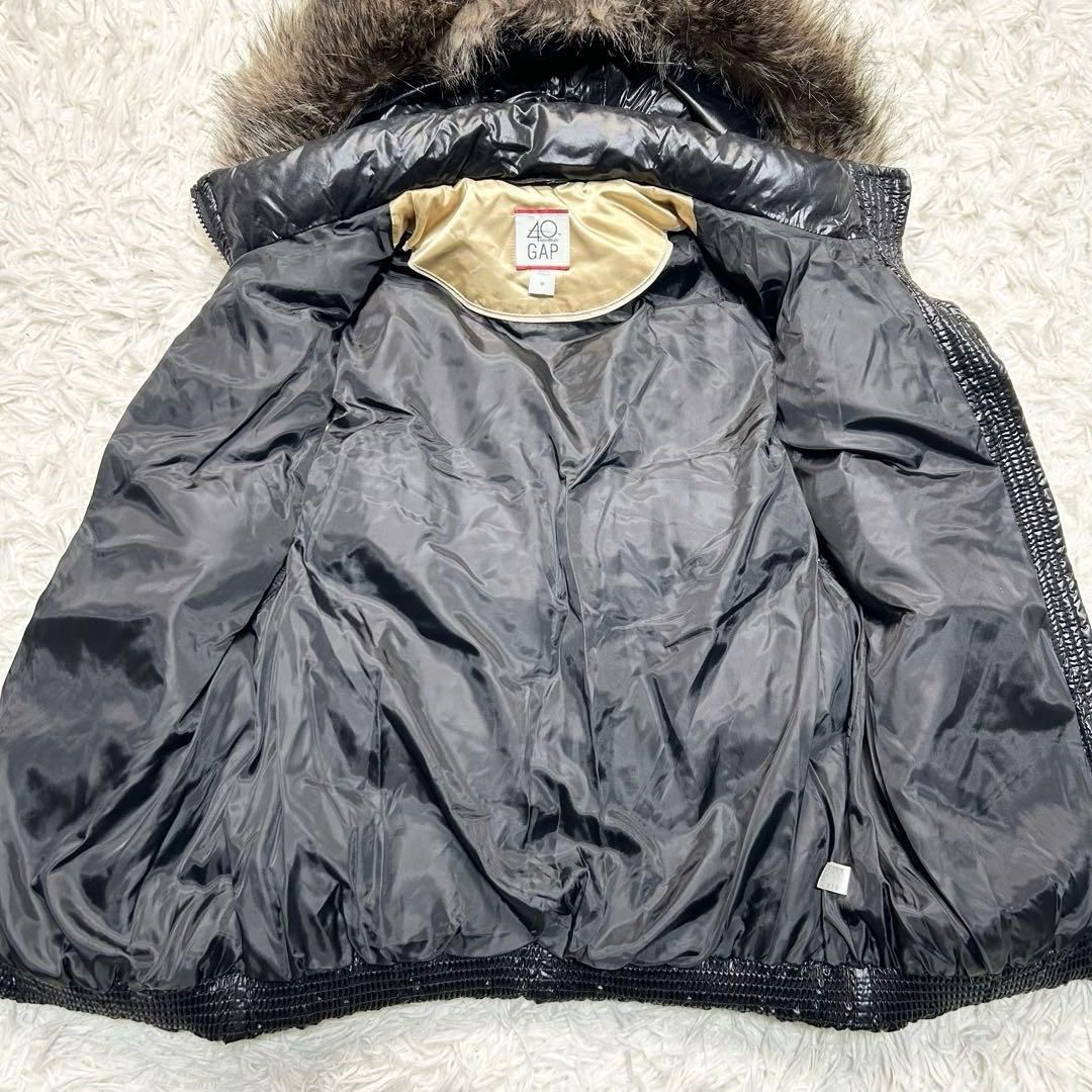 超希少 old gap 40th 40周年 ダウンベスト ファー y2k お兄系