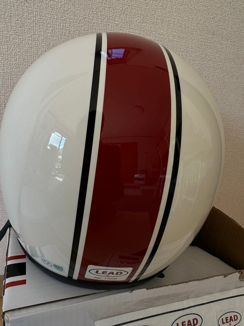 限定モデル　LEAD RX-100R フルフェイスヘルメトレッド