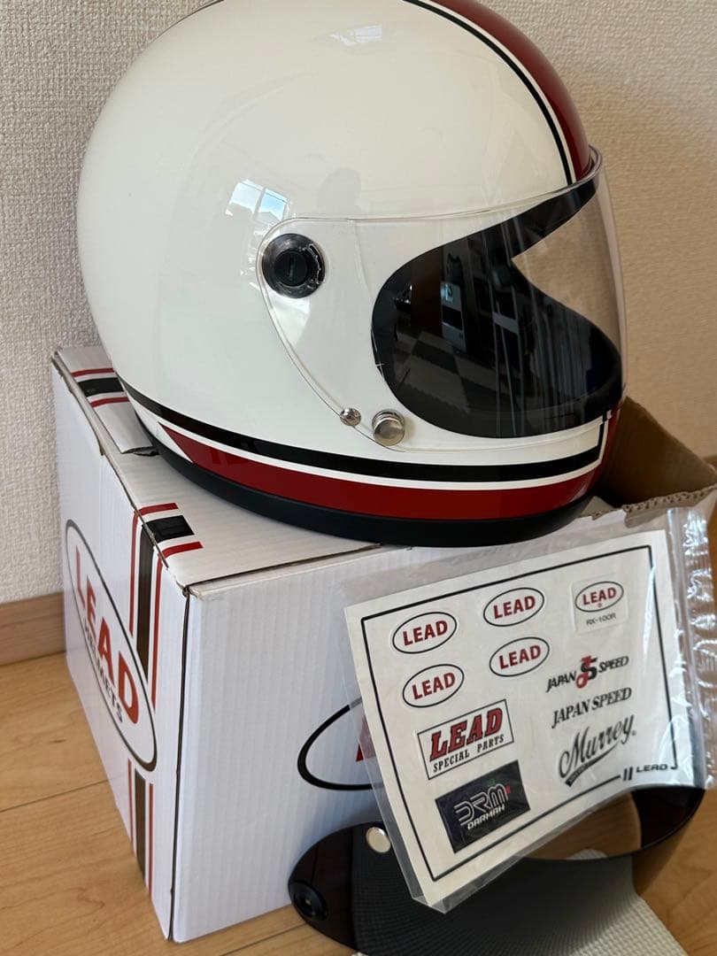 限定モデル　LEAD RX-100R フルフェイスヘルメトレッド