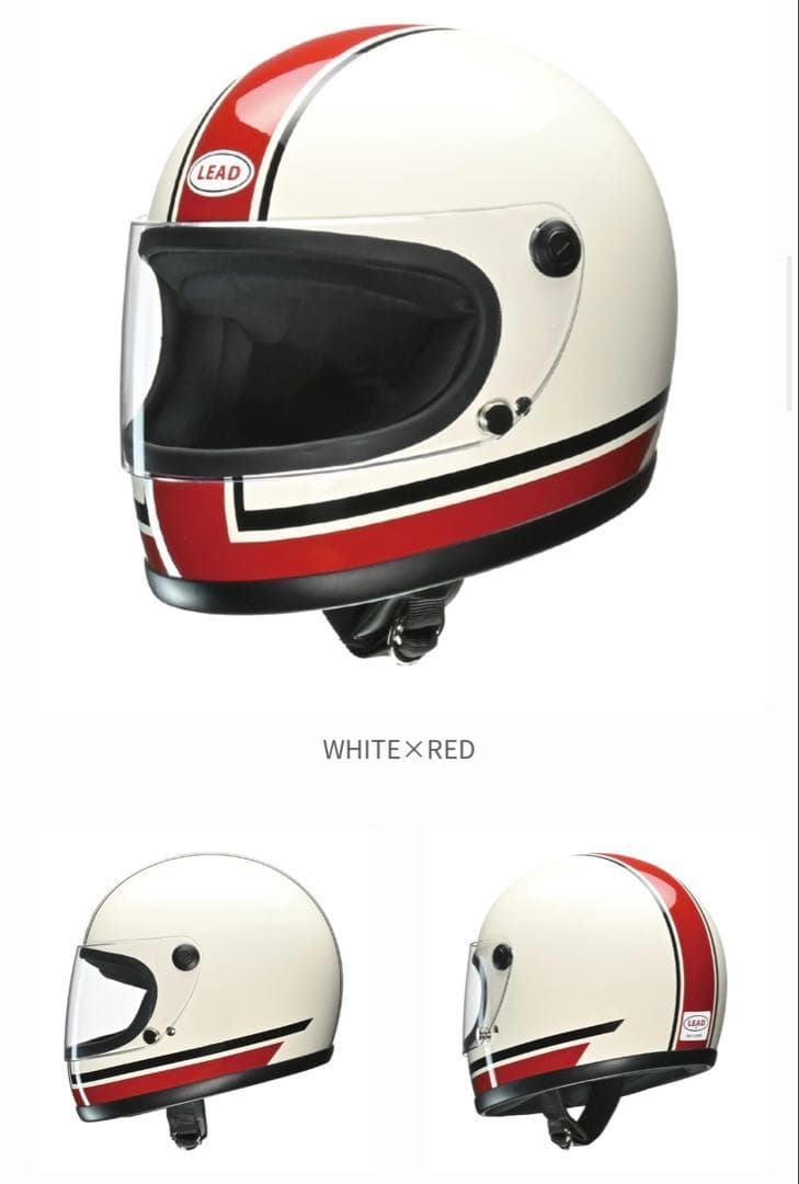 限定モデル　LEAD RX-100R フルフェイスヘルメトレッド