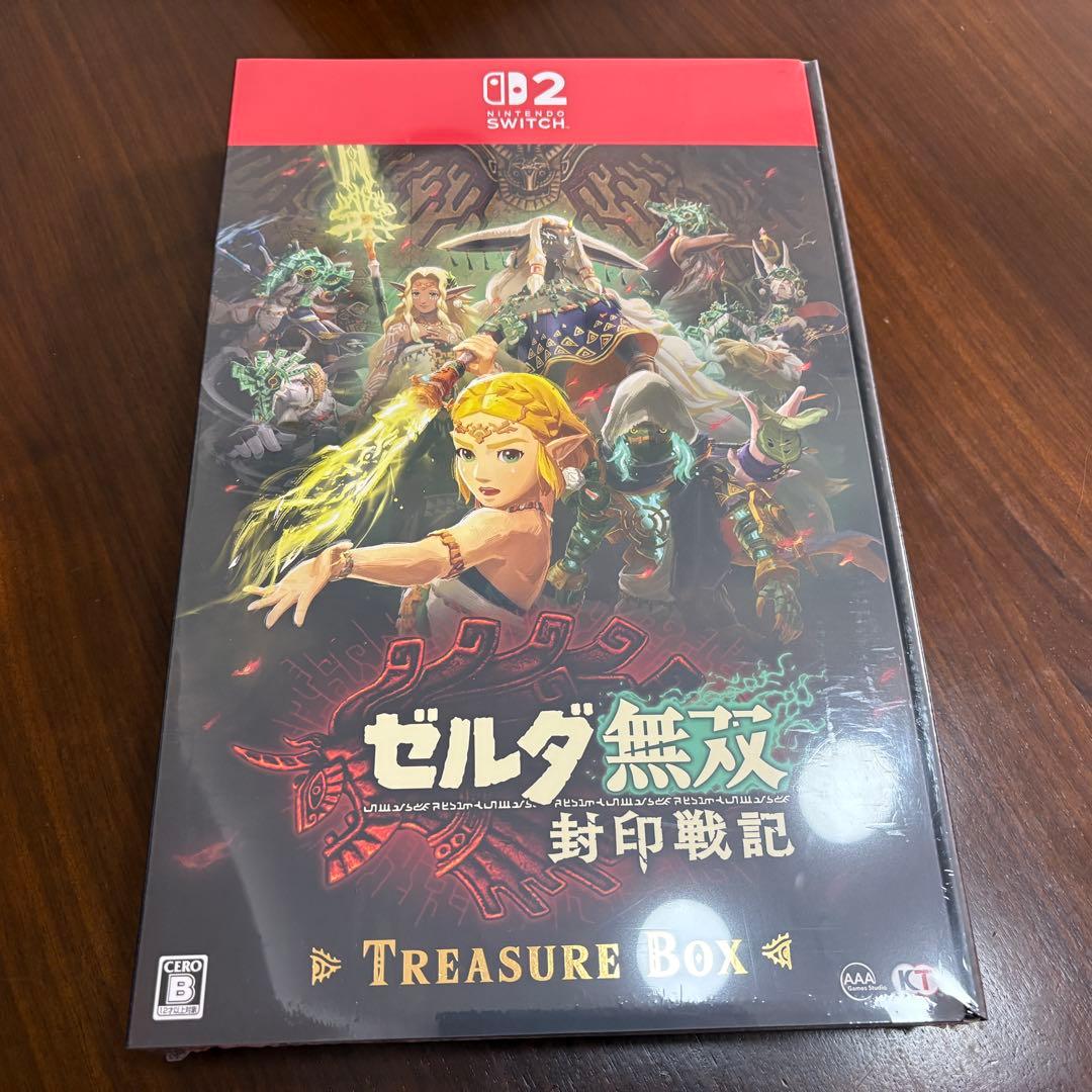 新品未開封 ゼルダ無双封印戦記 TREASURE BOX (switch2)