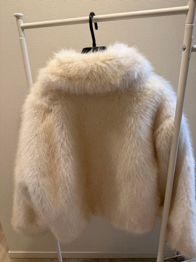 【Maya】jouetie ベルトミドルファーコート