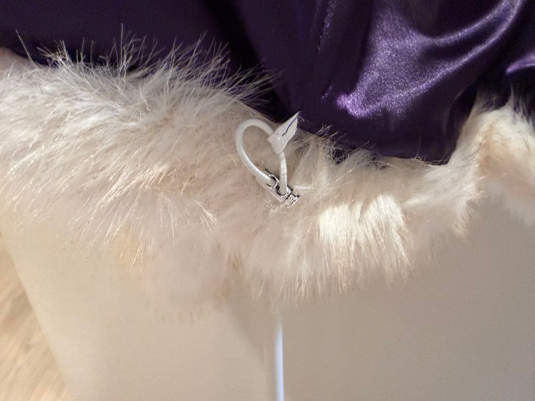 【Maya】jouetie ベルトミドルファーコート