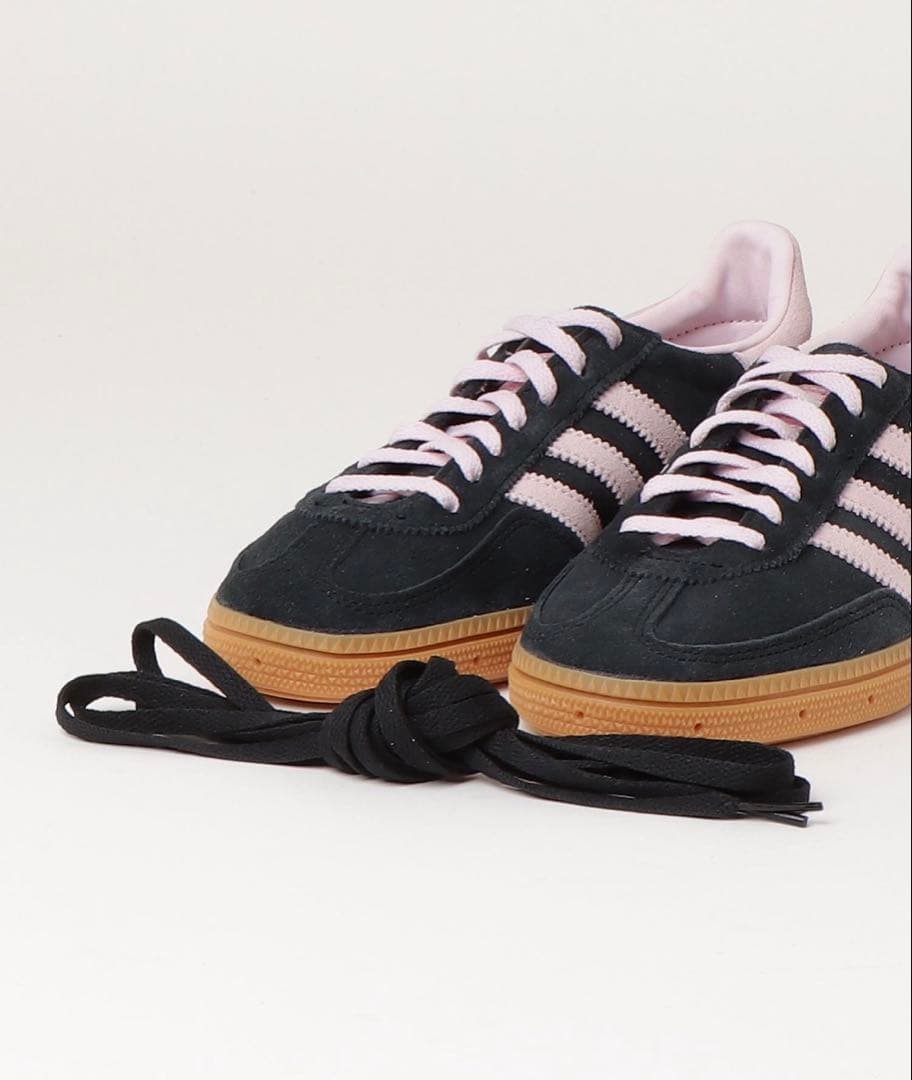 adidas スペツィアル Spezial ブラック ピンク 黒 アディダス