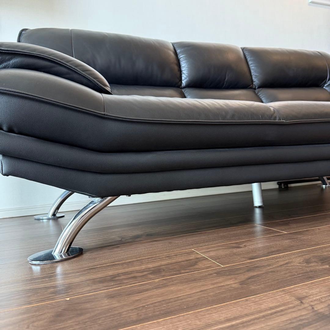 カリメロ　ニトリ　ソファ　ロゾ４　ブラック