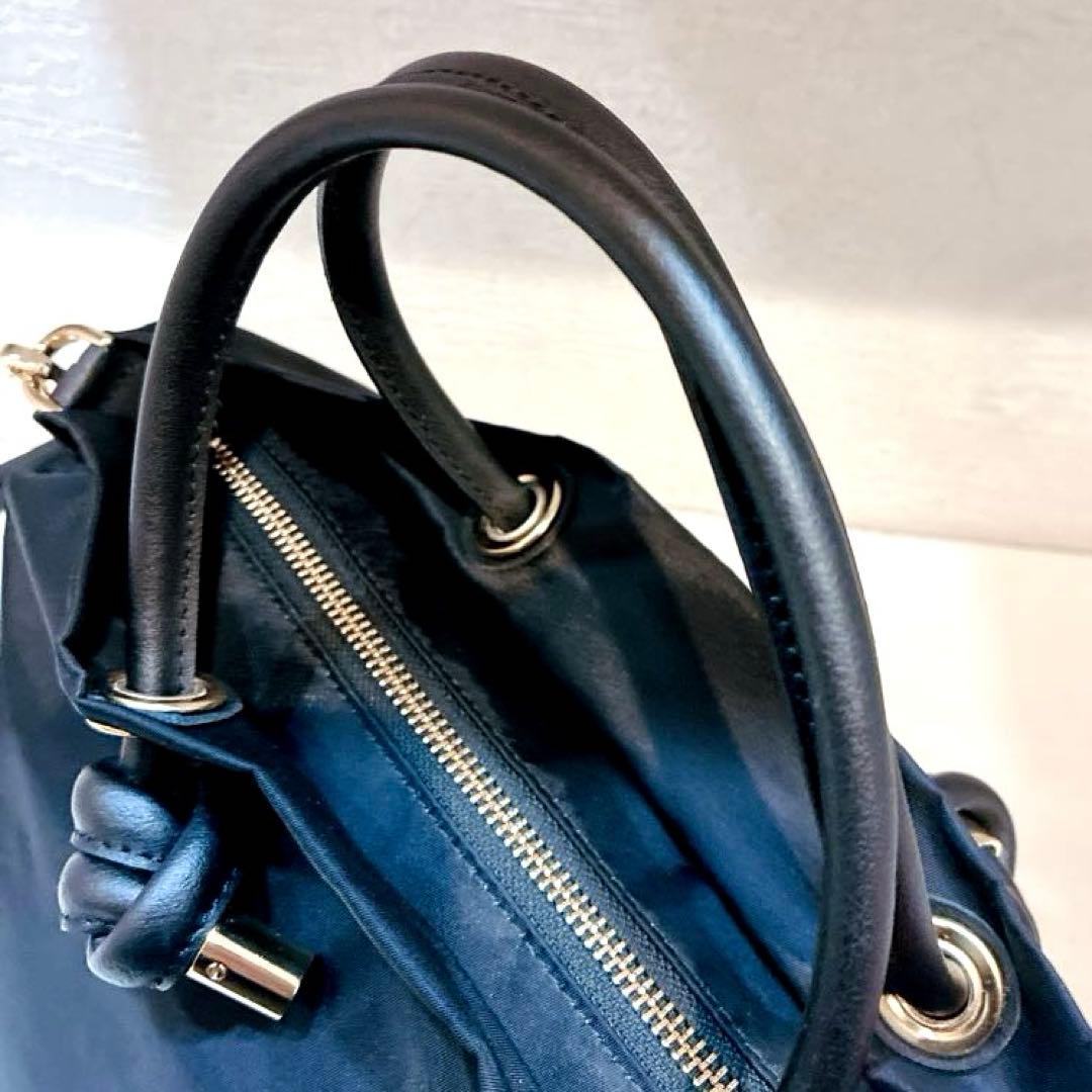 【極美品】VIOLAd’ORO BIANCA トートバッグ S 2WAY 黒