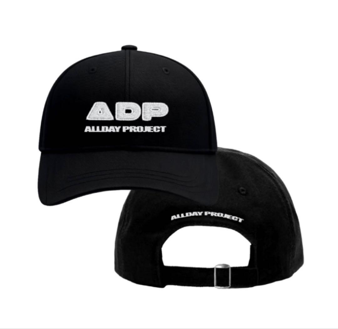 ALLDAY PROJECT BLACK LOGO BALL CAP　キャップ