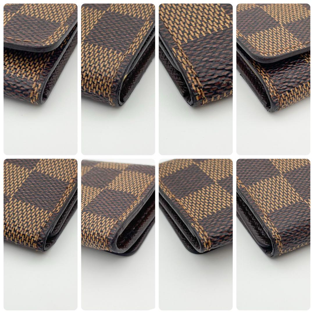 【極上美品】ルイヴィトン ダミエ エヌべ ミュルティクレ4 キーケース