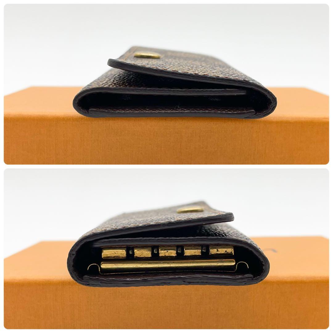 【極上美品】ルイヴィトン ダミエ エヌべ ミュルティクレ4 キーケース