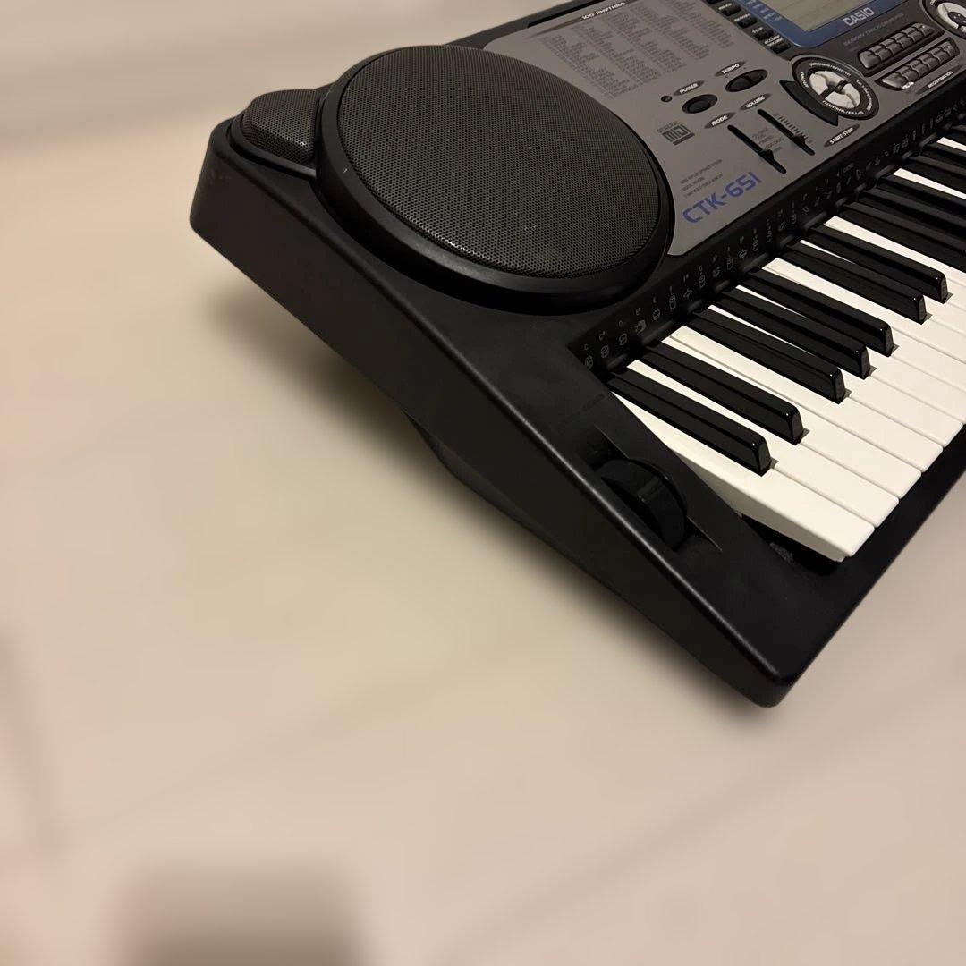 【美品】CASIO CTK-651 電子キーボード　ハイグレードモデル　動作品