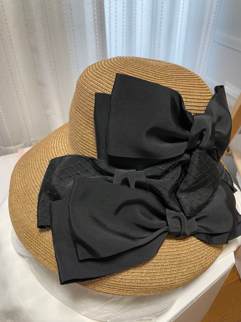 ✨新品未使用品　ビューランス　帽子　ハット ビックリボン