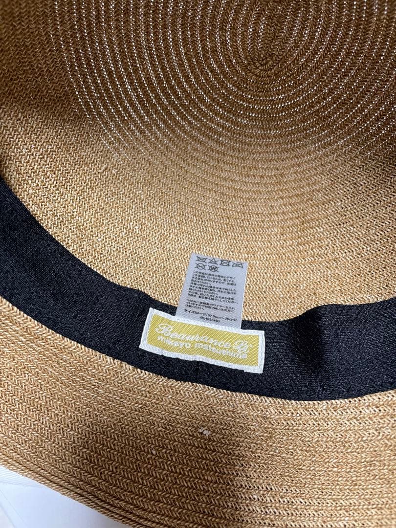 ✨新品未使用品　ビューランス　帽子　ハット ビックリボン