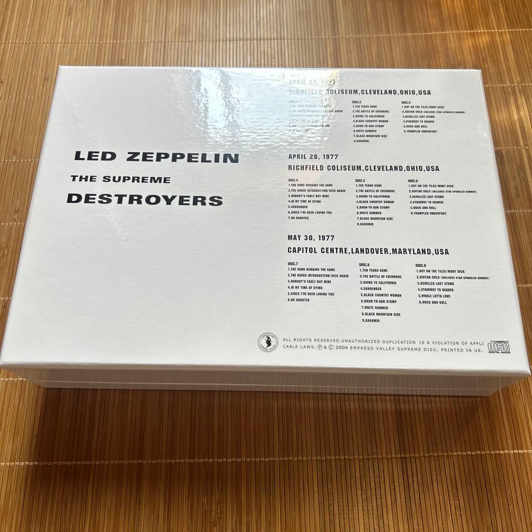 LED ZEPPELIN/ DESTROYERS 9CD エンプレスバレー
