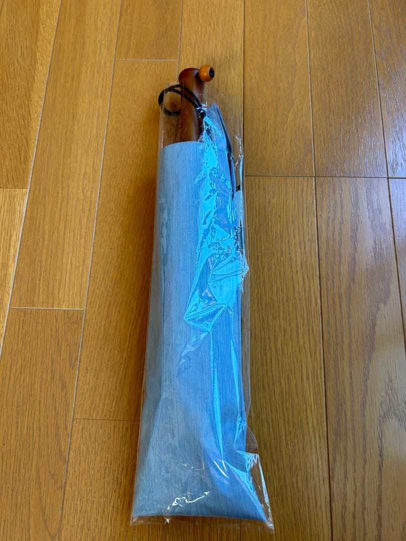 サンバリア100 ２段折 日傘 フロストブルー