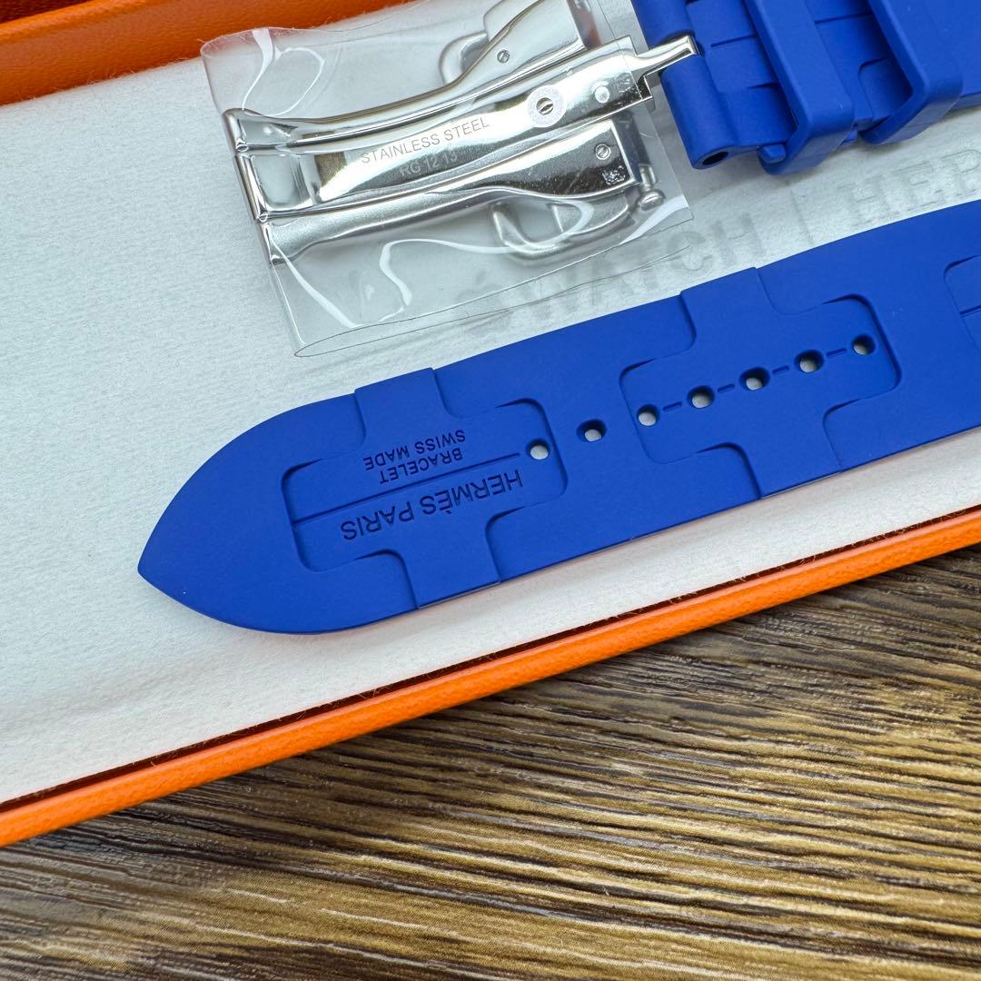 2537 未使用　Apple Watch エルメス　キリム　ブルー　青　スポーツ