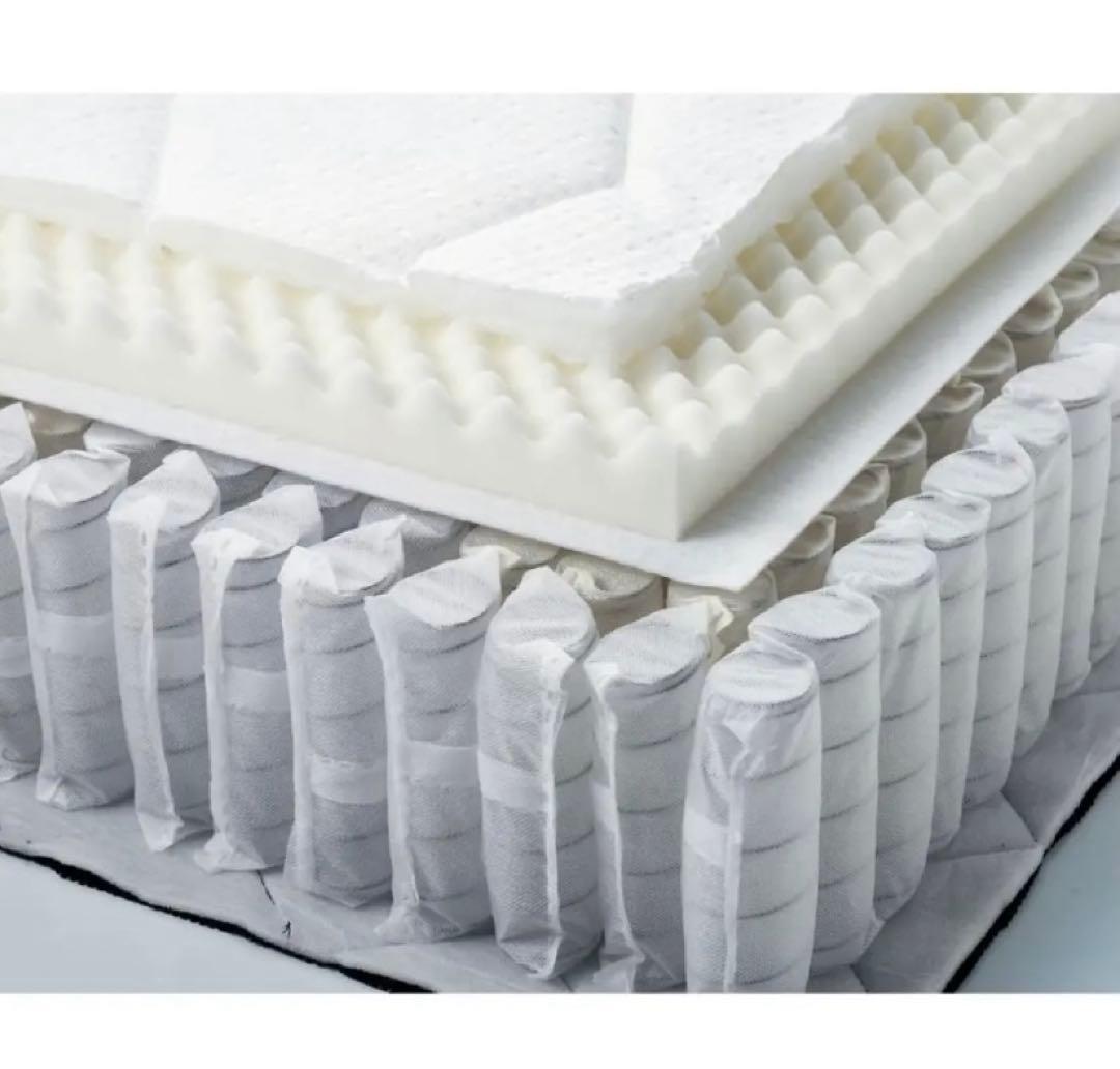 ベルメゾン　ダブル　新品　ぐっすり眠るを考えた超高密度ポケットコイルマットレス