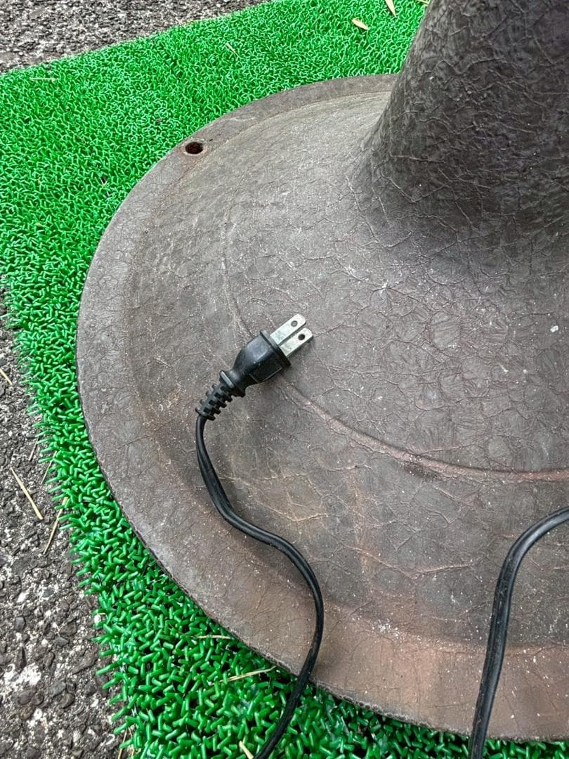 動作品　昭和レトロ　床屋　サインポール　回転灯　ヴィンテージ　オブジェ