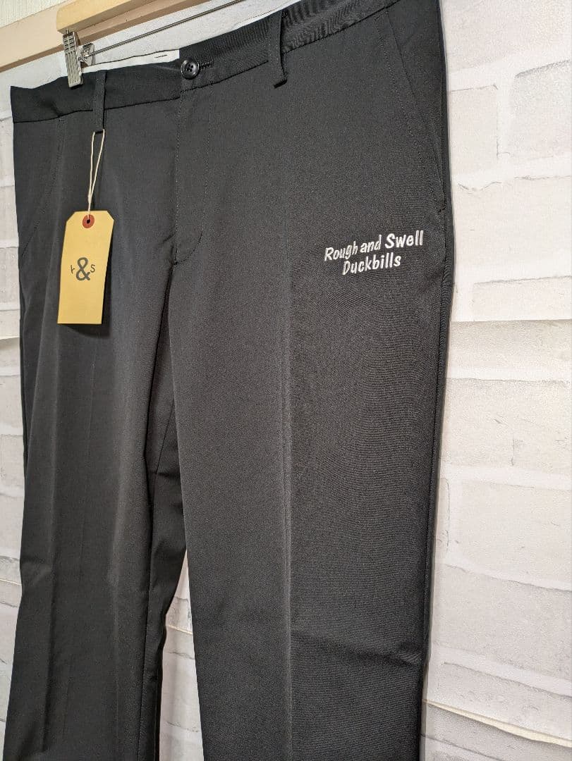 Rough and Swell Duckbills ブラックパンツ　XLサイズ