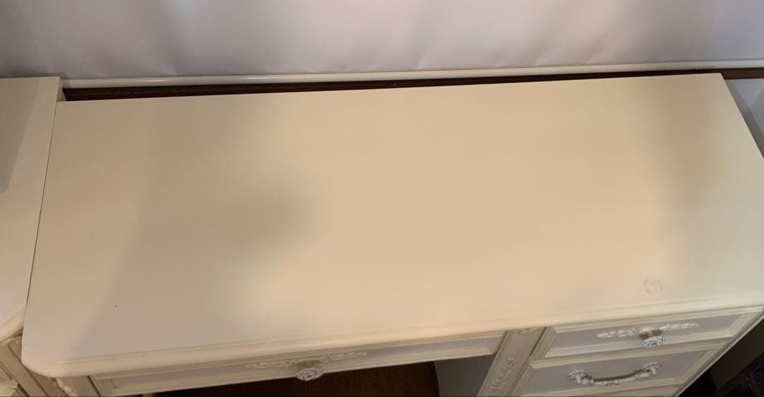 ジェシカ マクリントック 白　家具　デスク　机　輸入アンティーク ホワイト