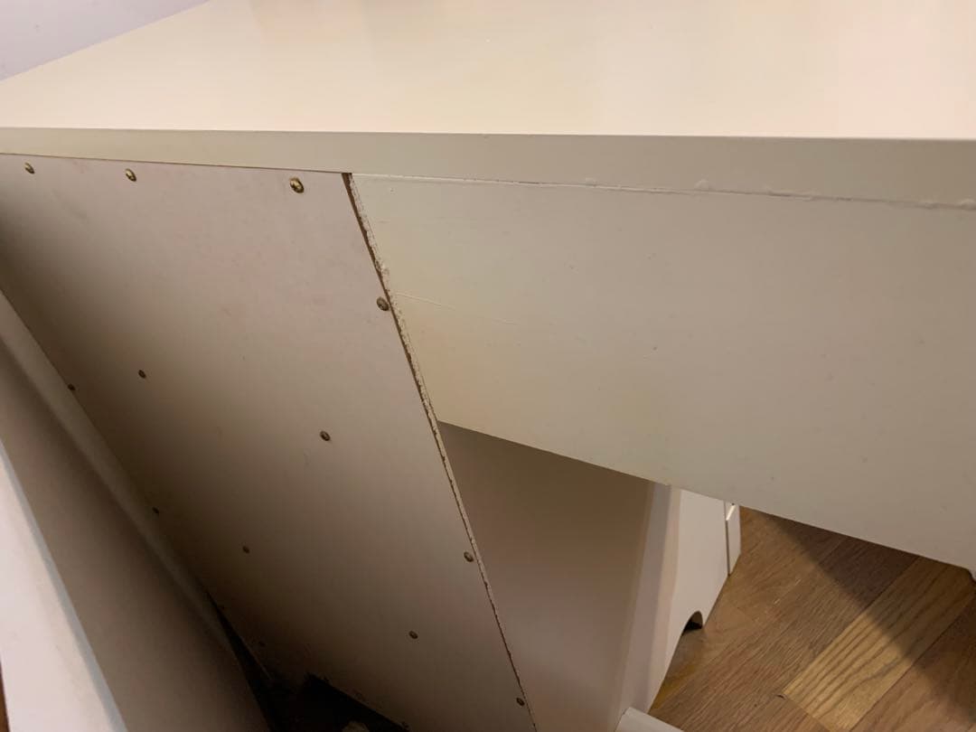 ジェシカ マクリントック 白　家具　デスク　机　輸入アンティーク ホワイト