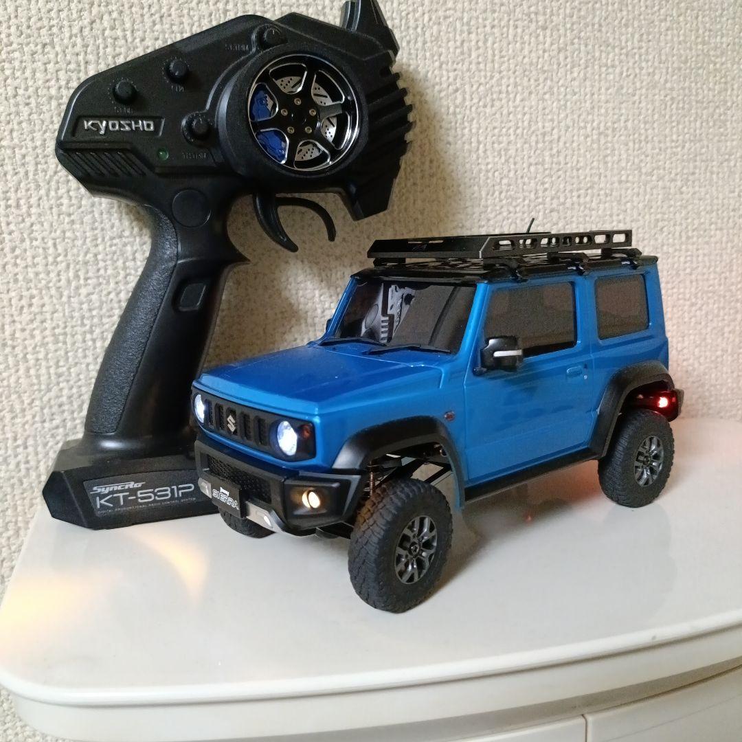 京商ミニッツ4×4ジムニーシエラ1/18レディースセットブルー