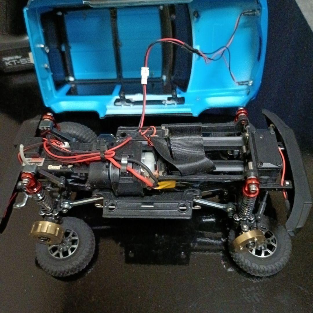 京商ミニッツ4×4ジムニーシエラ1/18レディースセットブルー