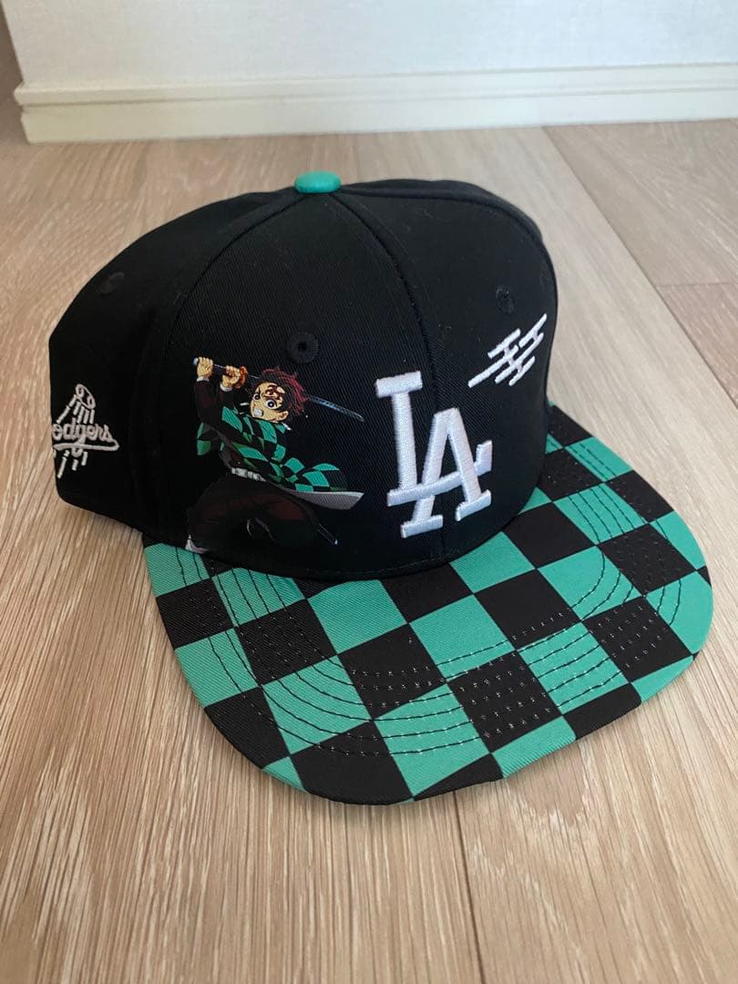 鬼滅の刃 ロサンゼルス　ドジャース　コラボキャップ