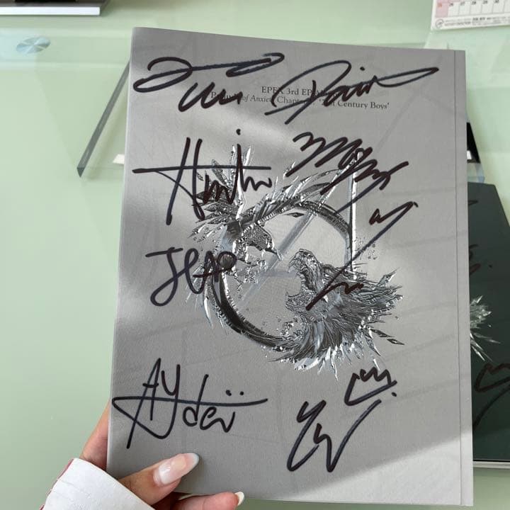 EPEX イペックス Mwave サイン サイン入り CD トレカ