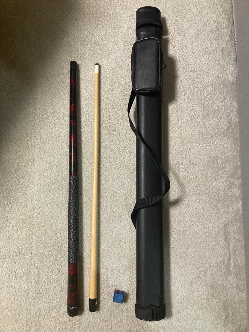 ビリヤード　キッズ　キュー　バッグ　132センチ