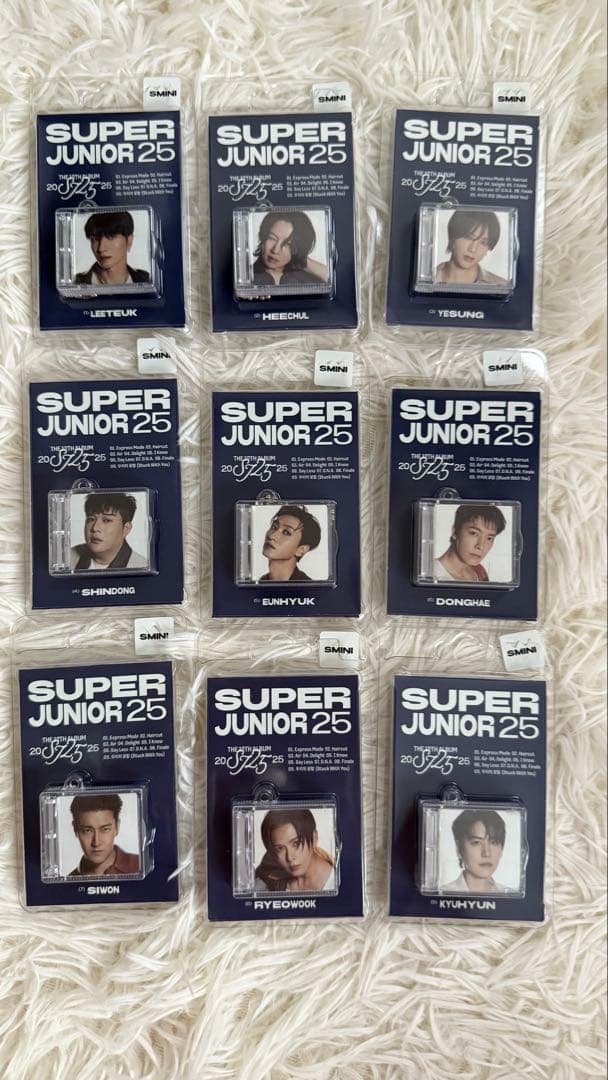 Super Junior 25 (SMini Ver.)セット（バラ売り不可）