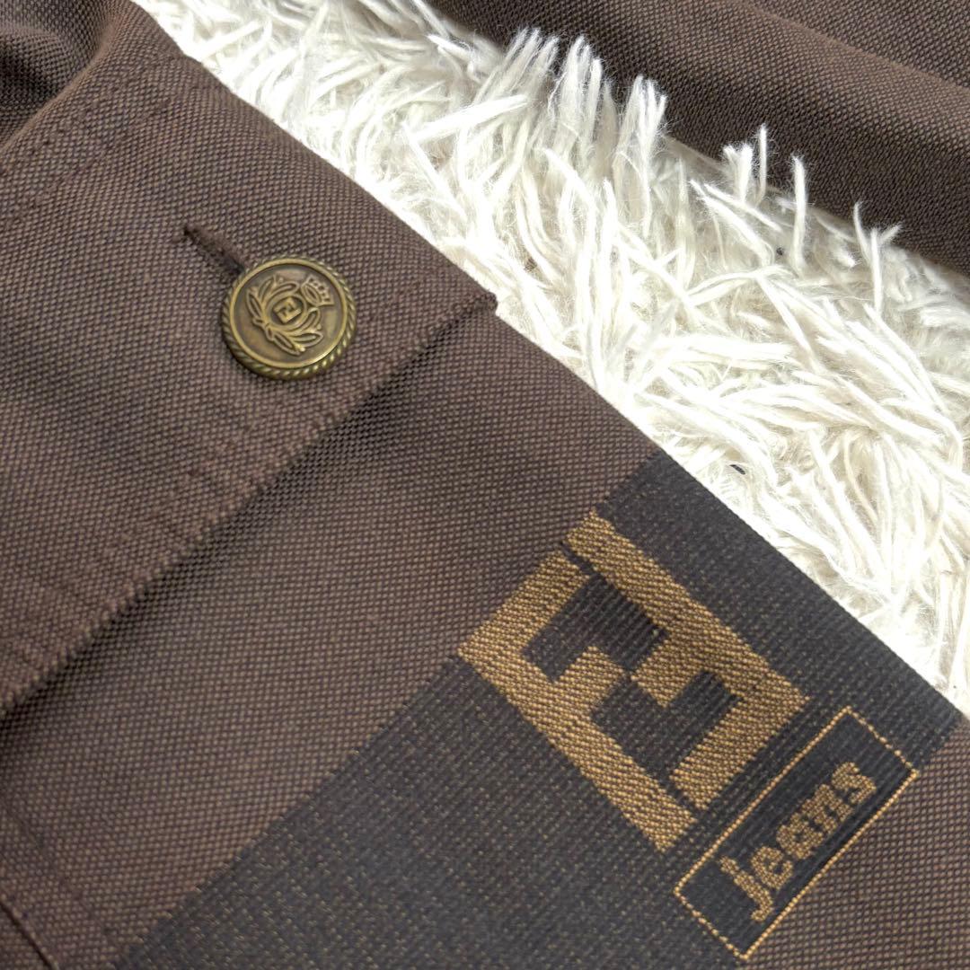 d*9様 ✨レア美品✨FENDI ブラウン トレンチコート ベルト付き　レディー