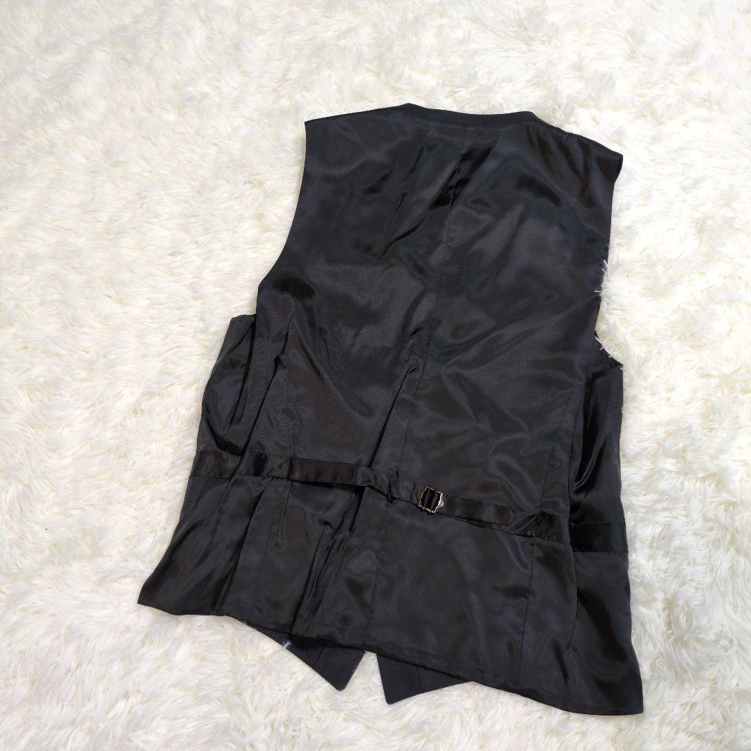 バーバリー　ブラックレーベル　スーツ　スリーピース　ベスト　ノバチェック　XL