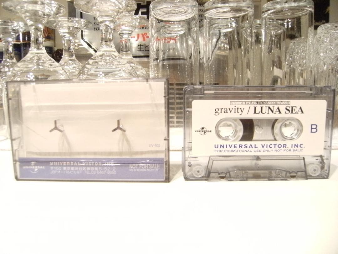 プロモーション用★LUNA SEA カセットテープ gravity 河村隆一