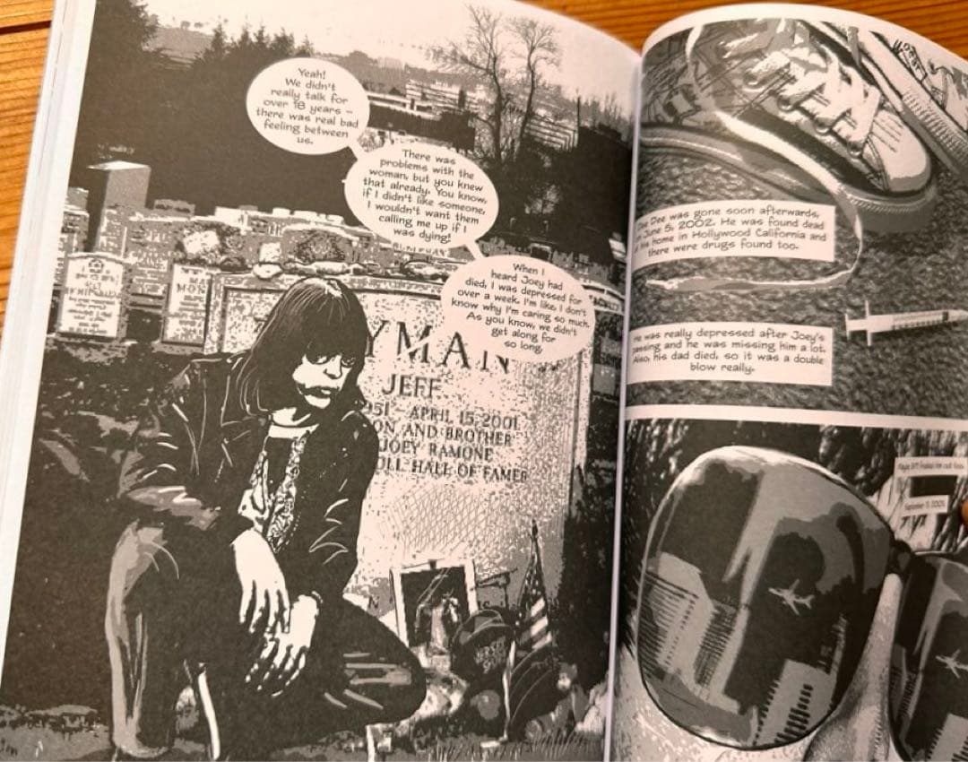 ラモーンズ コミックGabba Gabba Hey! the Ramones