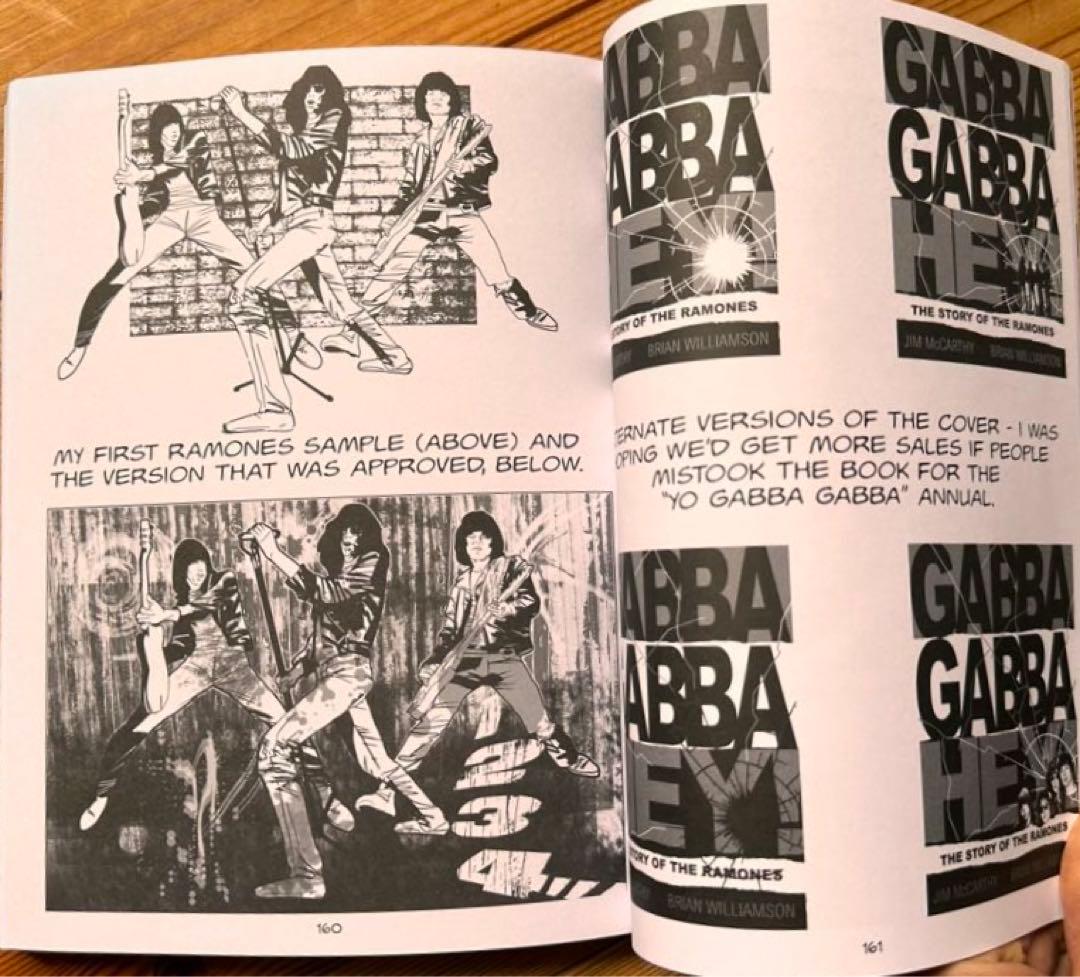 ラモーンズ コミックGabba Gabba Hey! the Ramones