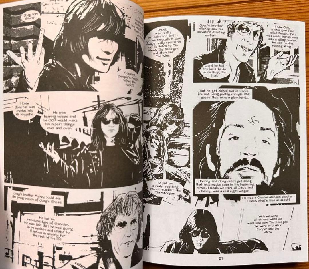 ラモーンズ コミックGabba Gabba Hey! the Ramones