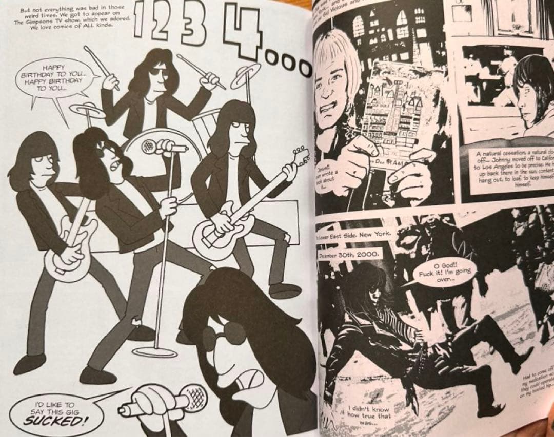 ラモーンズ コミックGabba Gabba Hey! the Ramones