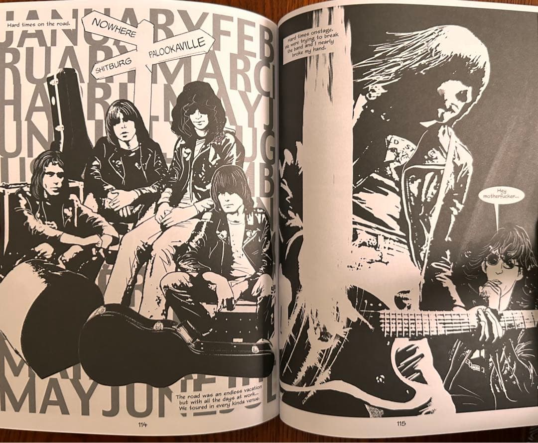 ラモーンズ コミックGabba Gabba Hey! the Ramones